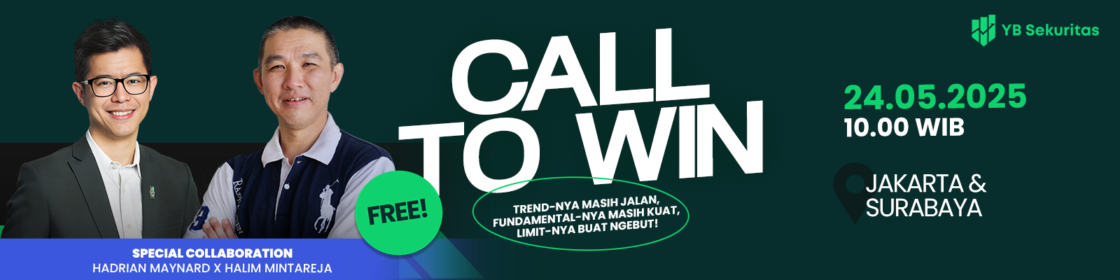 Call to Win: Trend-nya Masih Jalan, Fundamental-nya Masih Kuat, Limit-nya Buat Ngebut!